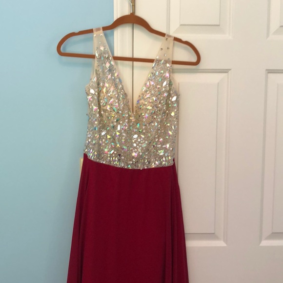 Bedazzled Prom Dress - Picture 1 of 5